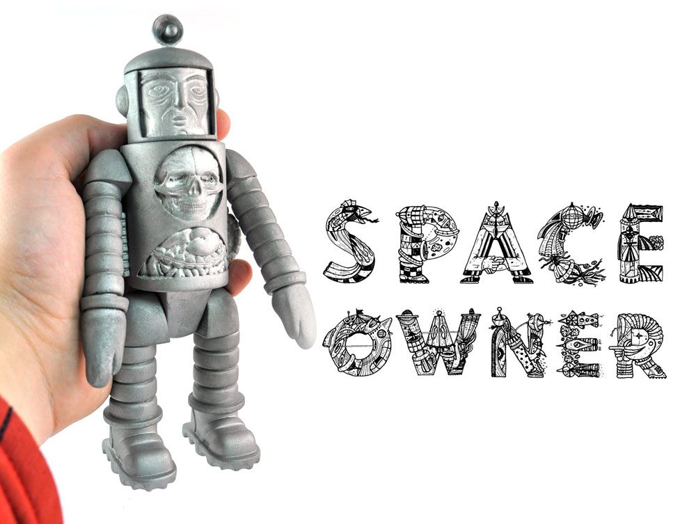 SPACE OWNER soft vinyl figure crowd funding campaign launched!!! Designer